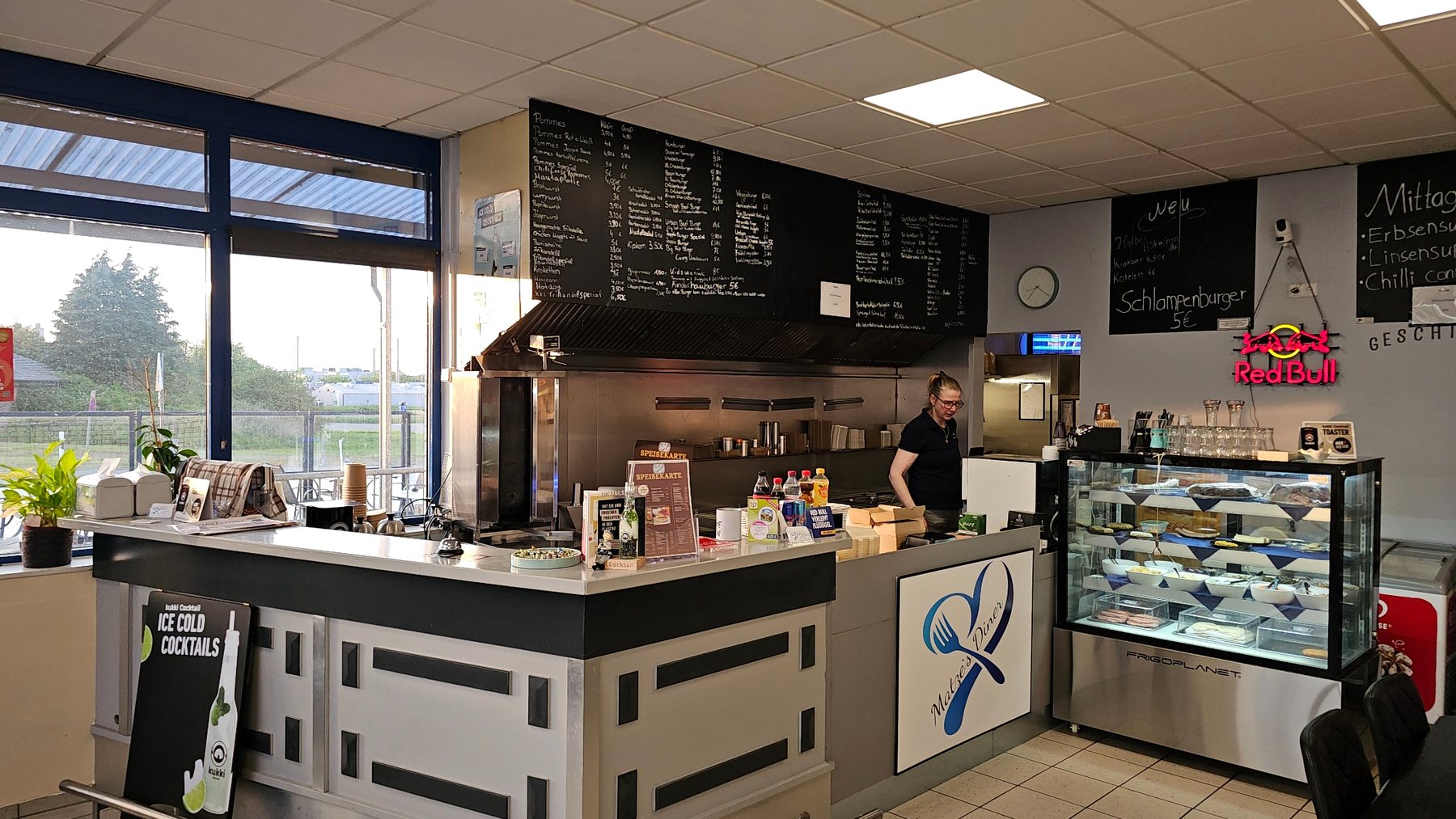 Theke und Bestellbereich von Matze's Diner