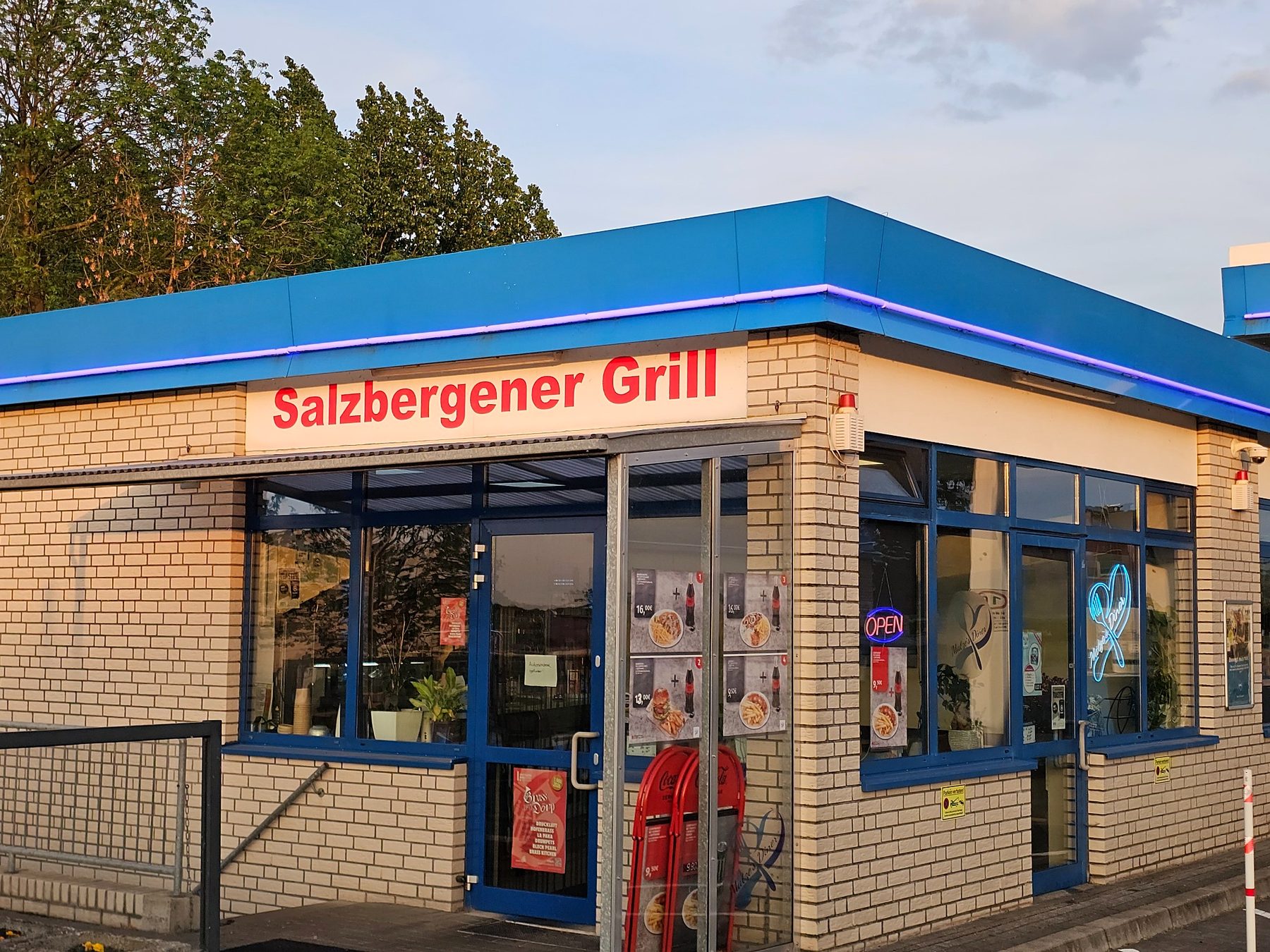 Außenansicht von Matze's Diner in Salzbergen